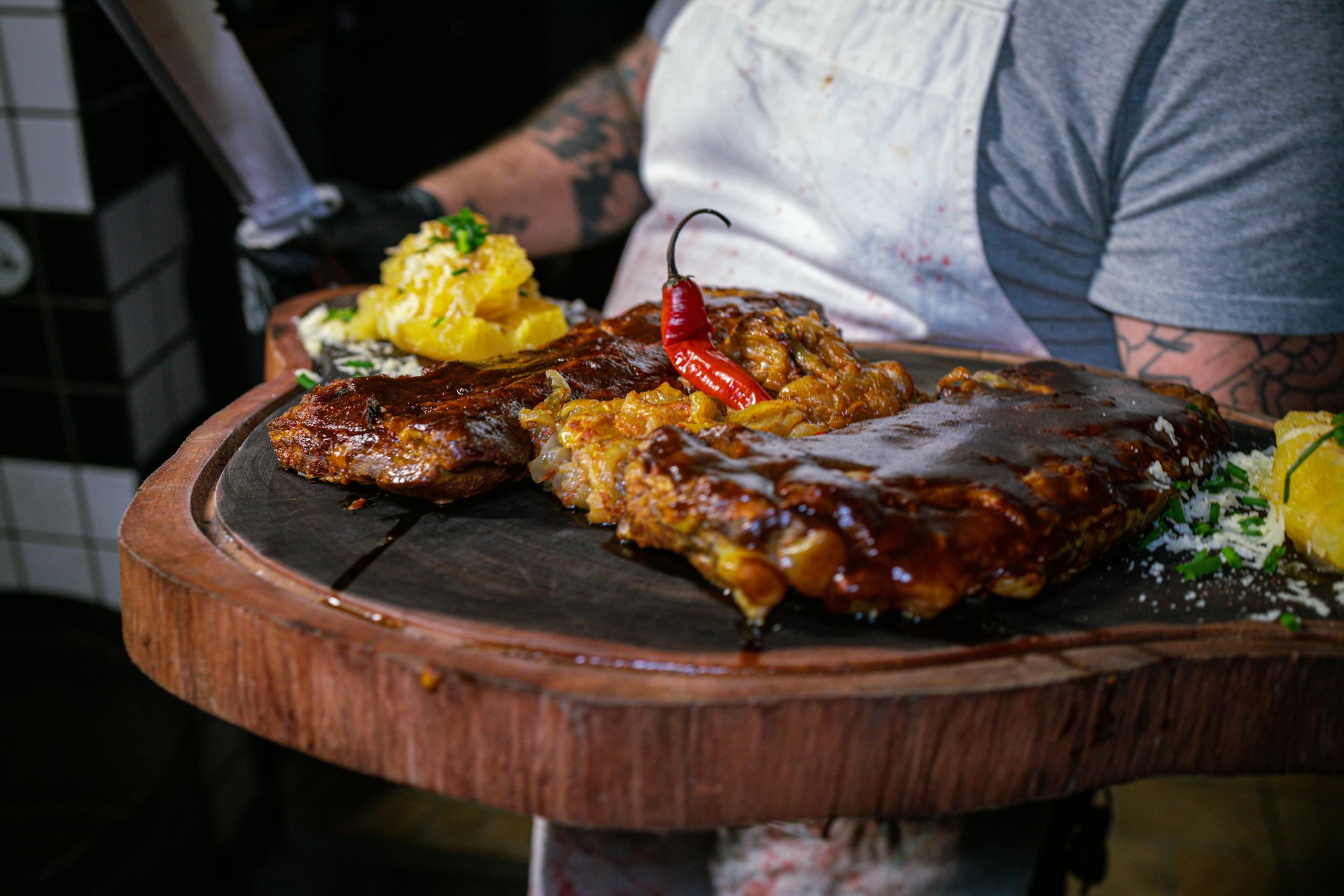 Ребрышки BBQ